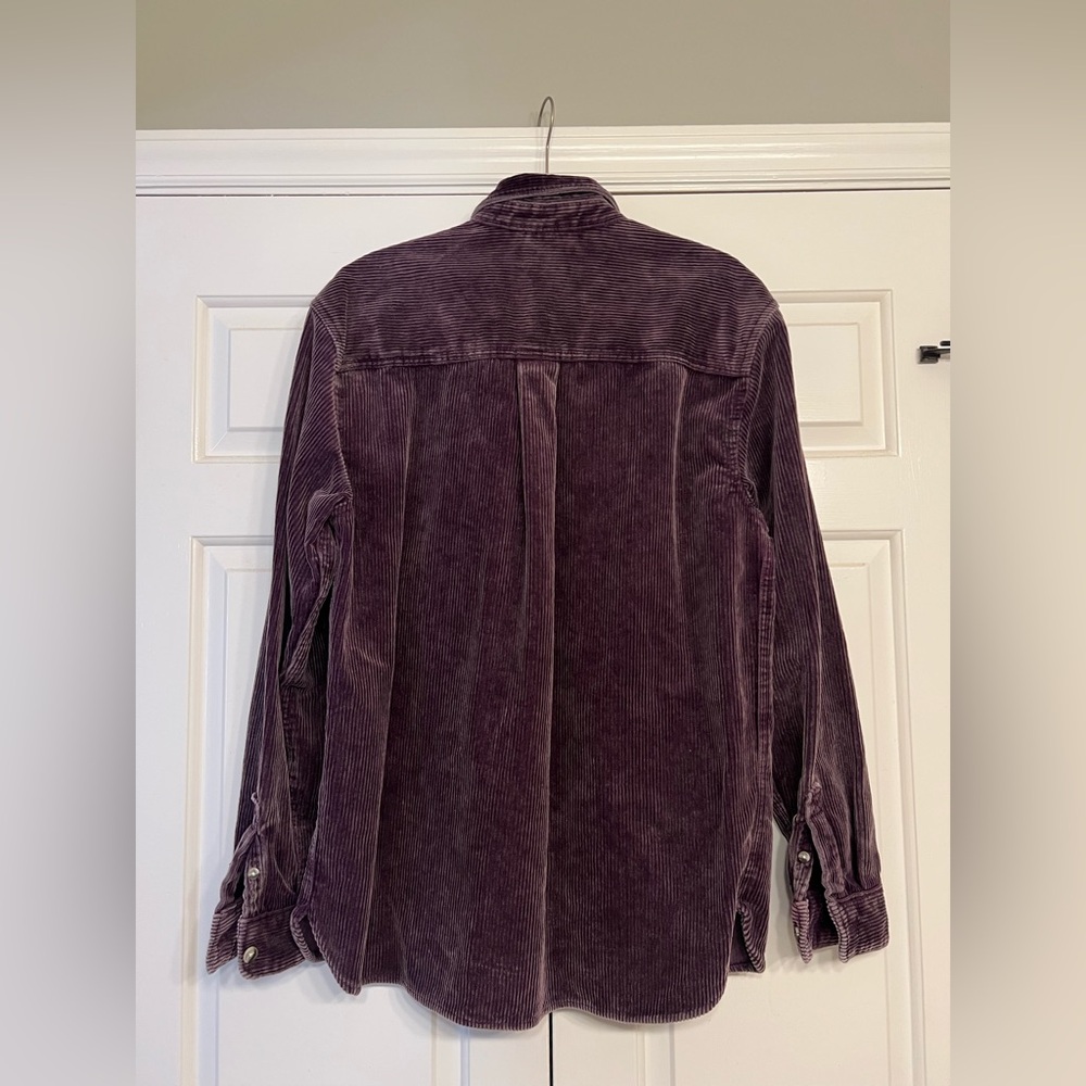 Urban Outfitters Men's Dark Purple Corduroy Shirt Jacket - Picture 4 of 5